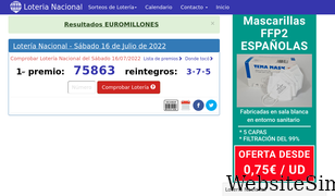 nacionalloteria.es Screenshot