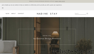 nadinestay.com Screenshot