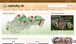 nahuby.sk Screenshot