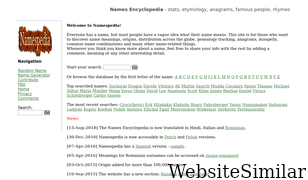 namespedia.com Screenshot