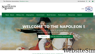 napoleon-series.org Screenshot