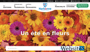 narbonne.fr Screenshot
