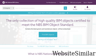 nationalbimlibrary.com Screenshot