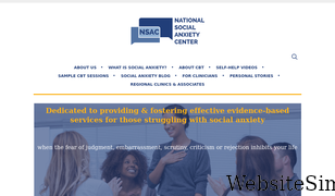 nationalsocialanxietycenter.com Screenshot