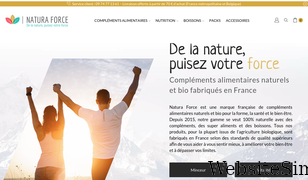 naturaforce.com Screenshot