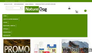 naturedog.fr Screenshot