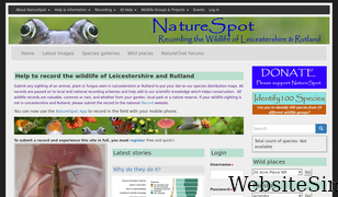 naturespot.org.uk Screenshot
