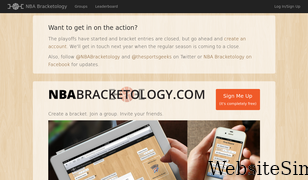 nbabracketology.com Screenshot
