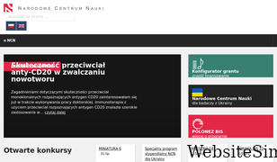 ncn.gov.pl Screenshot