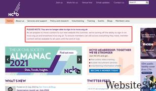ncvo.org.uk Screenshot