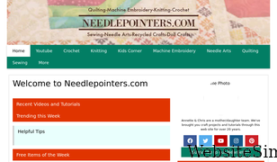 needlepointers.com Screenshot