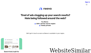 neeva.com Screenshot