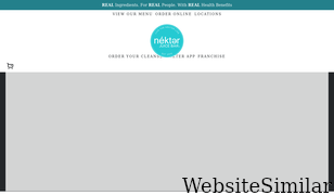 nekterjuicebar.com Screenshot