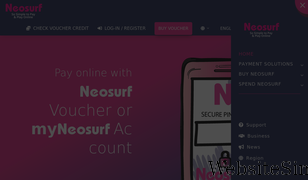 neosurf.com Screenshot