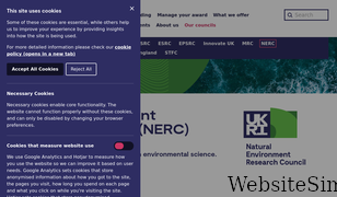 nerc.ac.uk Screenshot