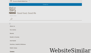 nestle-mena.com Screenshot