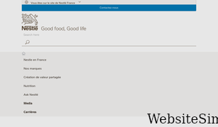 nestle.fr Screenshot