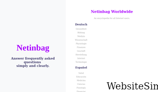 netinbag.com Screenshot