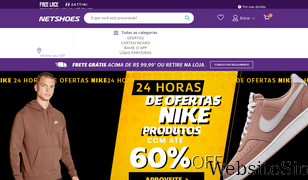 netshoes.com.br Screenshot
