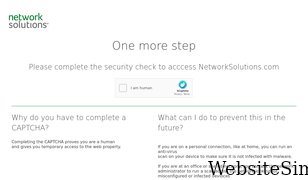 networksolutions.com Screenshot