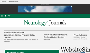 neurology.org Screenshot