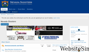 nevadashooters.com Screenshot