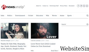 newsunzip.com Screenshot