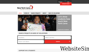newyorkcares.org Screenshot