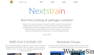 nextstrain.org Screenshot