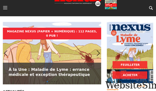 nexus.fr Screenshot