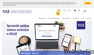 nfz-katowice.pl Screenshot