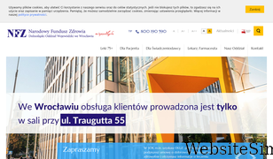 nfz-wroclaw.pl Screenshot