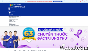 nhathuoclongchau.com Screenshot