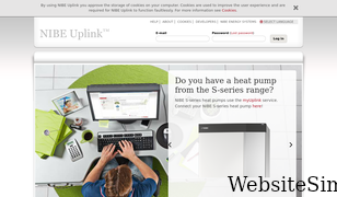 nibeuplink.com Screenshot