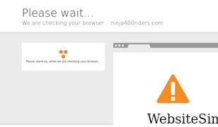 ninja400riders.com Screenshot