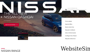 nissan.co.za Screenshot