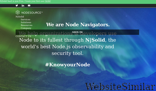 nodesource.com Screenshot