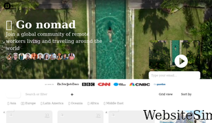 nomadlist.com Screenshot