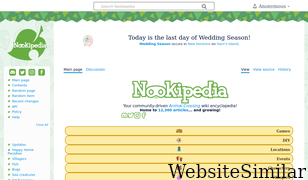 nookipedia.com Screenshot