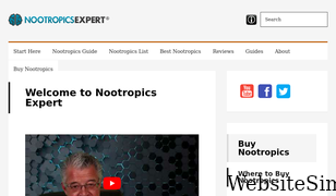 nootropicsexpert.com Screenshot
