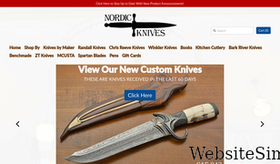 nordicknives.com Screenshot