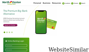 northeastonsavingsbank.com Screenshot