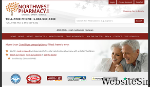northwestpharmacy.com Screenshot