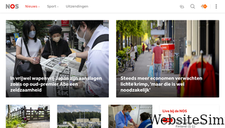 nos.nl Screenshot
