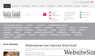 nota-gold.ru Screenshot