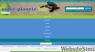 notre-planete.info Screenshot