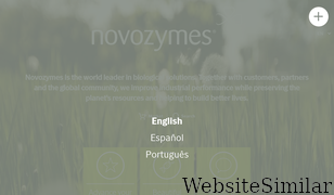 novozymes.com Screenshot