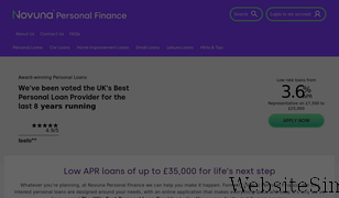 novunapersonalfinance.co.uk Screenshot