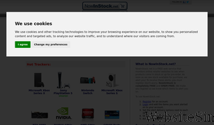 nowinstock.net Screenshot