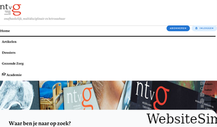 ntvg.nl Screenshot